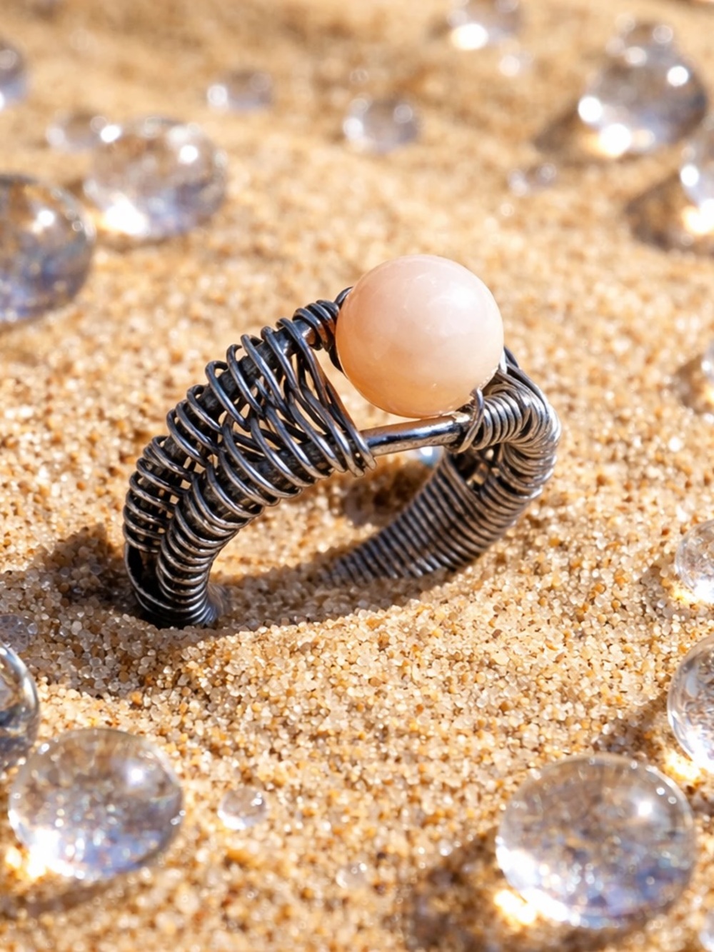 Pink Opal Ring - Picture 3 of 12